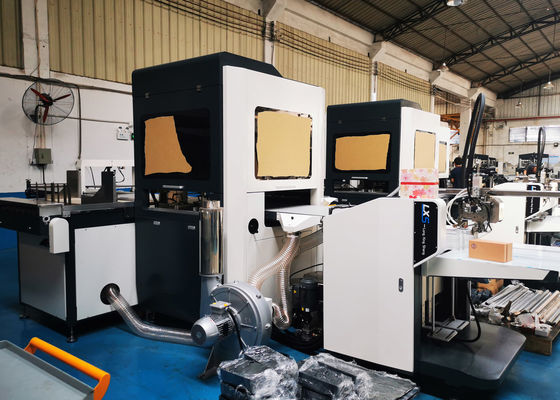 와인 40 PC / Min 딱딱한 상자 제조 기계