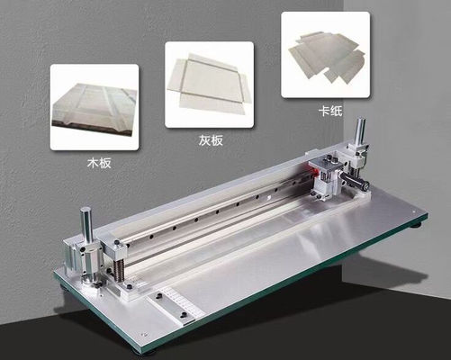 매뉴얼 판지 Ｖ 그루빙 머신 10m/Min L850XW380XH220mm