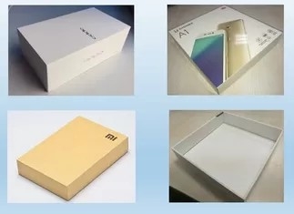 완전 자동 고속 휴대 전화 컴퓨터 시계 신발 상자 고 정밀 피더 코너 붙이는 기계